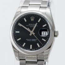 Rolex Oyster Date Ref 115200 Steel Black Dial Rolex Oyster Date Ref 115200 Steel Black Dial